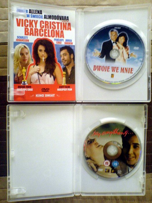 28 DVD Spies like Us, Cobra, Batman, Nic Nie Mów, Dwoje We Mnie