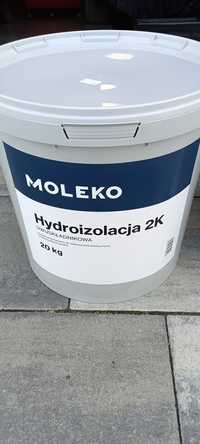 Moleko Hydroizolacja dwuskładnikowa 2K + taśma uszczelniająca P3 50m