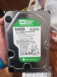 HDD Жёсткий диск 640гб Western Digital SATA III 3.5"