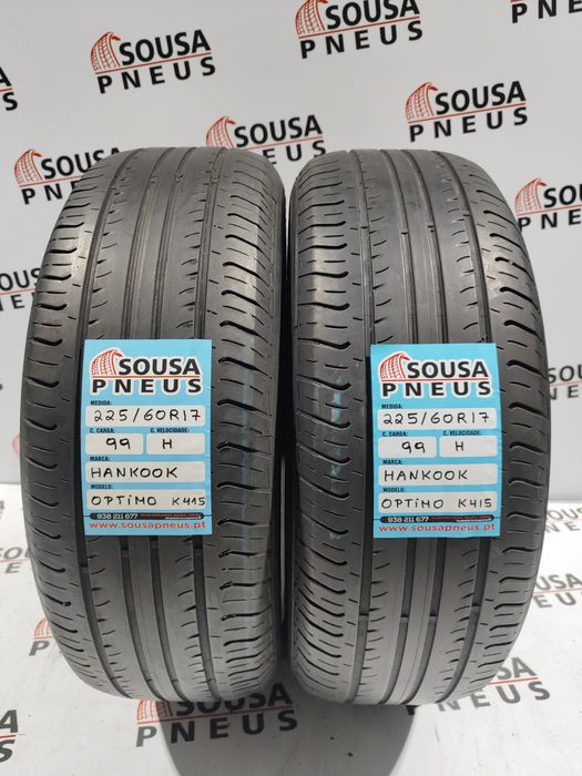 2 pneus semi novos 225-60R17  99H Hankook - Oferta dos Portes