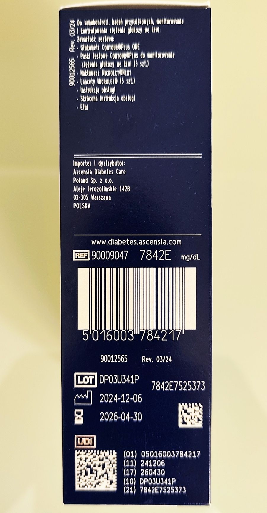 Glukometr Contour Plus One