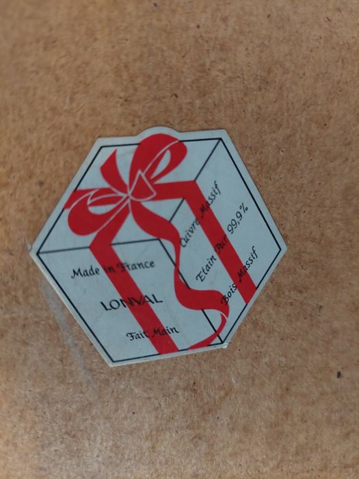 Quadro de estanho antigo
