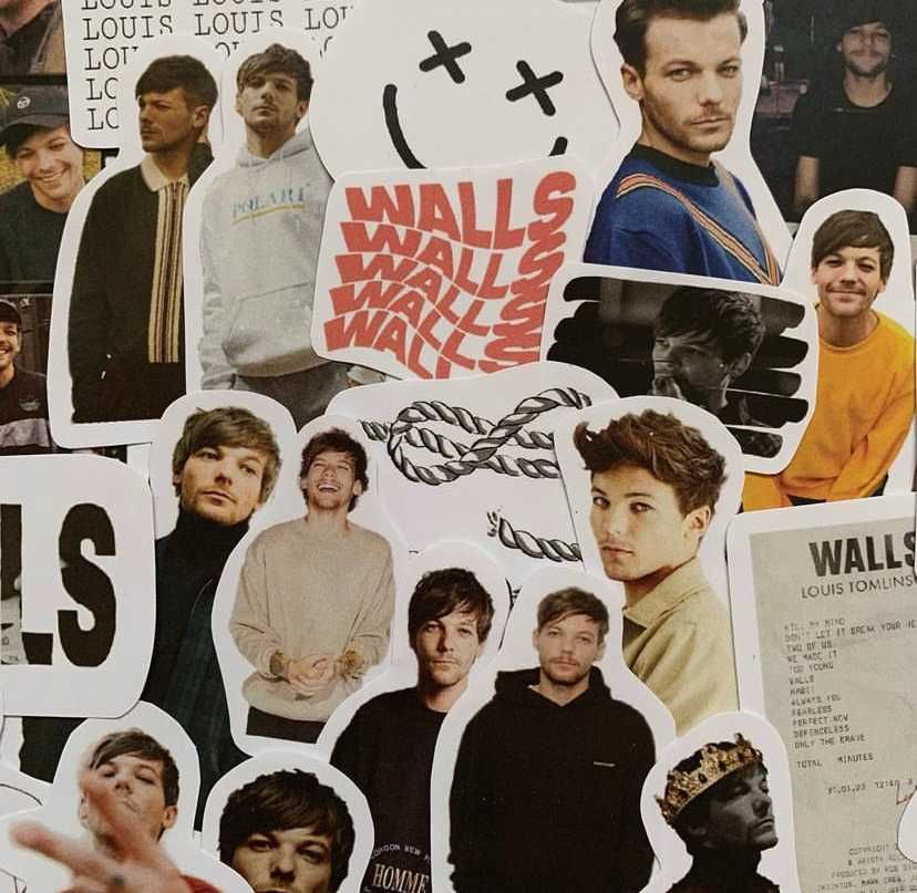 Naklejki Harry Styles i Louis Tomlinson