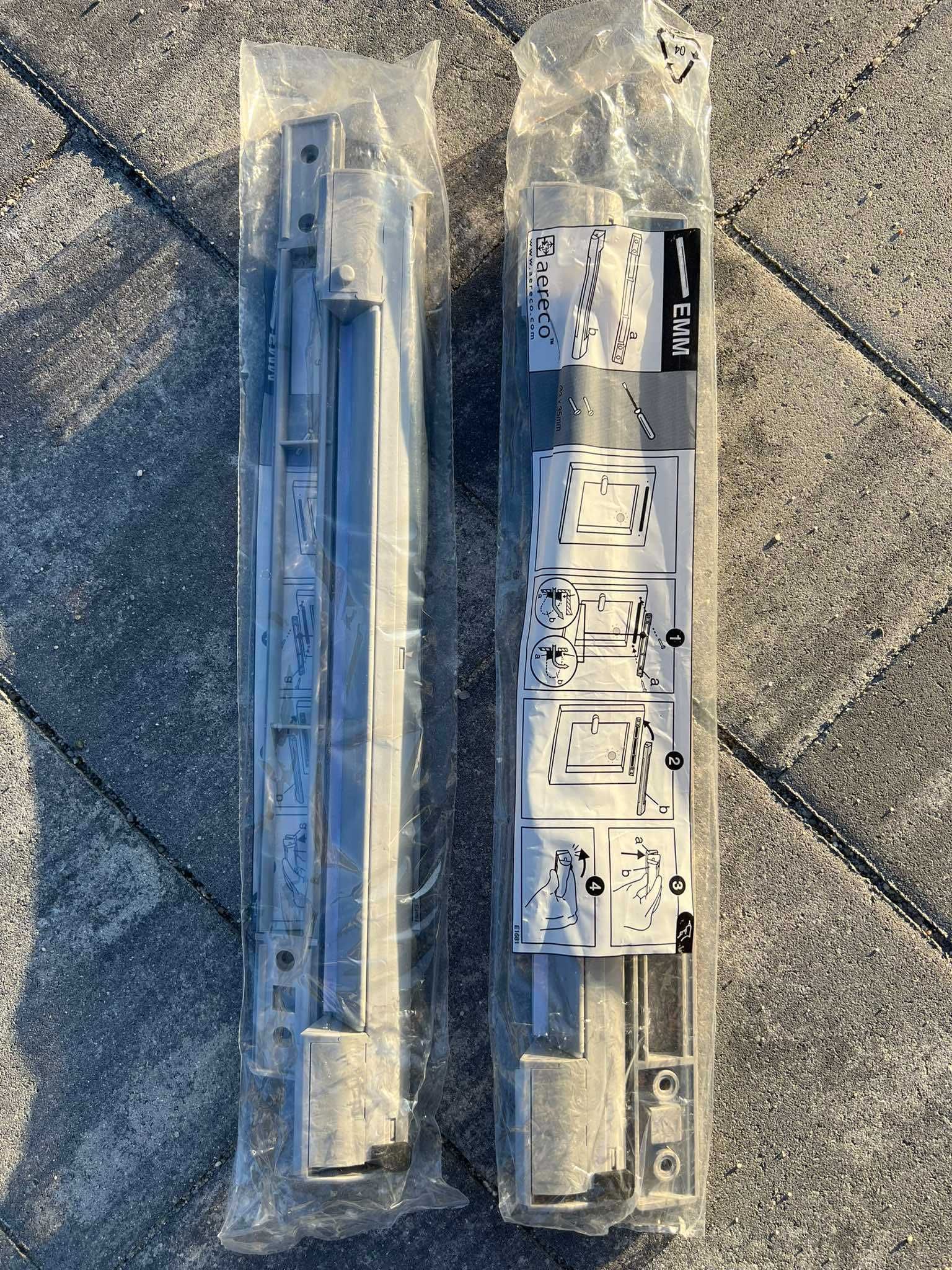 Nawiewnik AERECO EMM HIGRO + okapnik szary