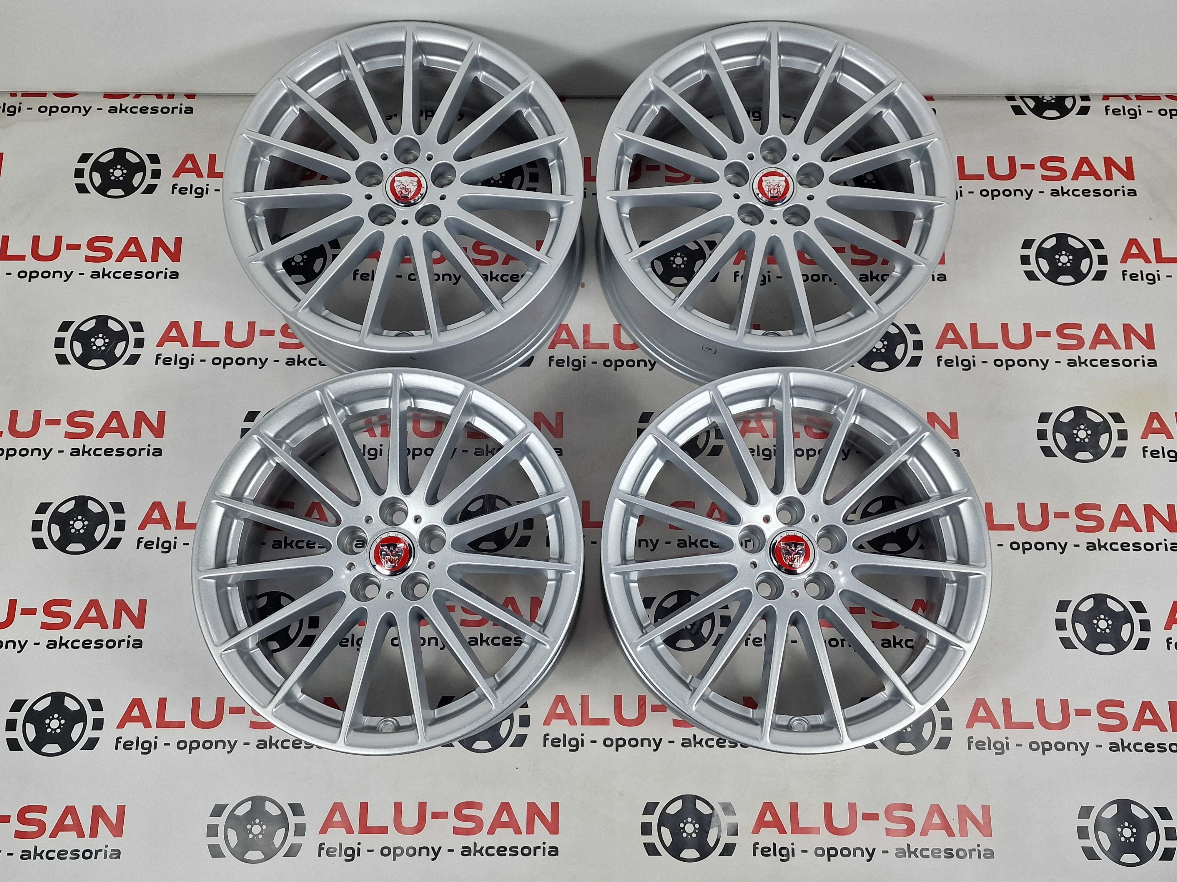 NOWE alufelgi Jaguar 18" 5x108  - Srebrne