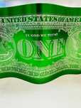 Obra de Arte de Karl Lagasse - One Dollar (Emerald)
