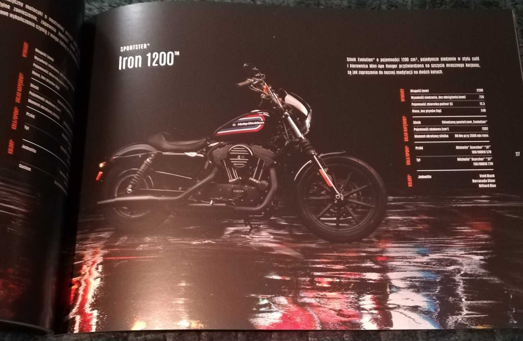 Prospekt Harley Davidson 2020 katalog