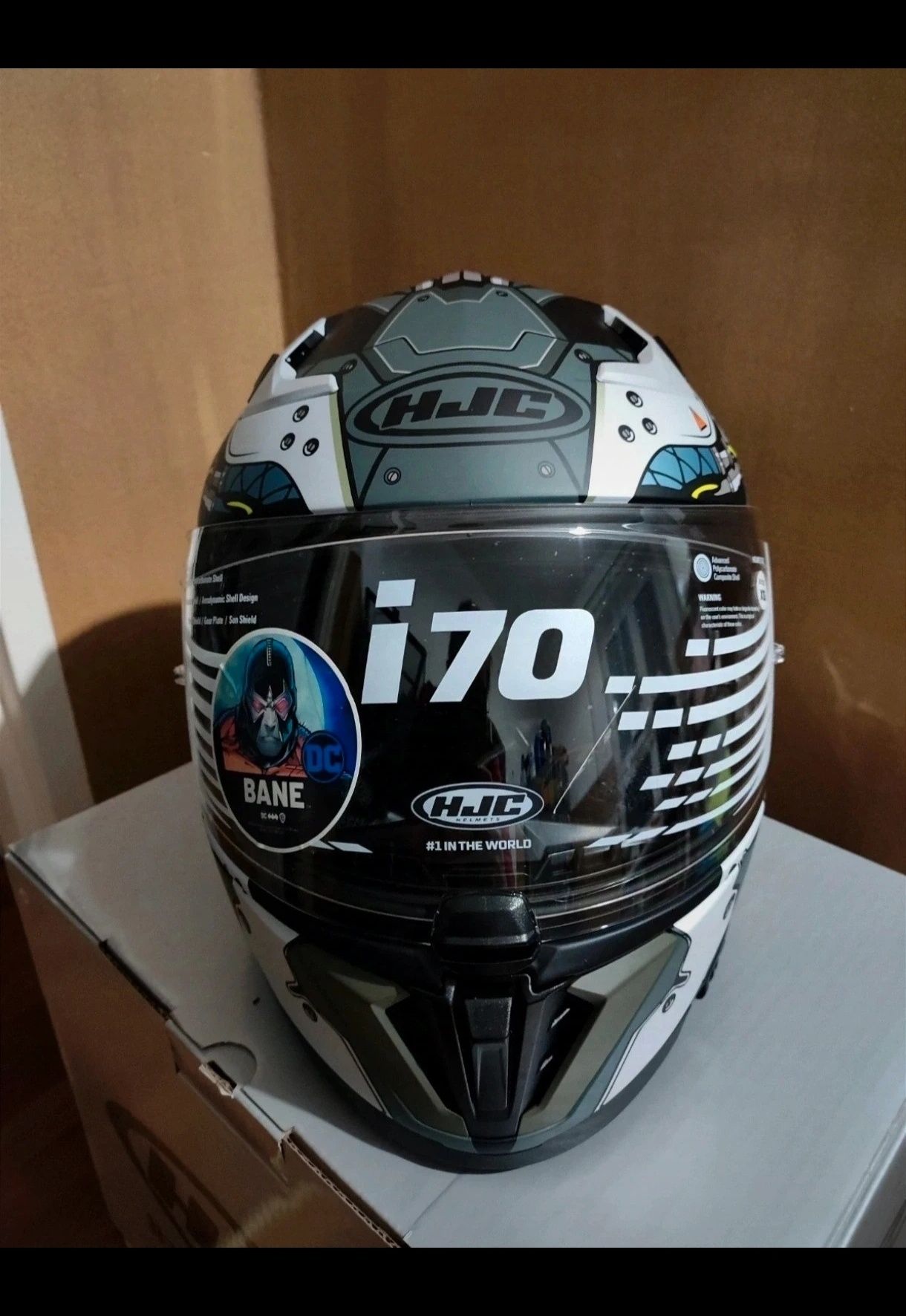 Nowy kask HJC i70 Bane DC r.XS