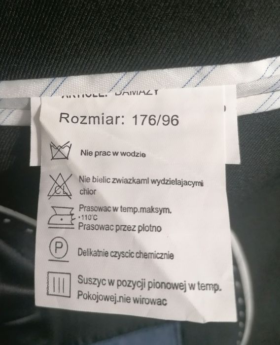 Garnitur czarny pawo