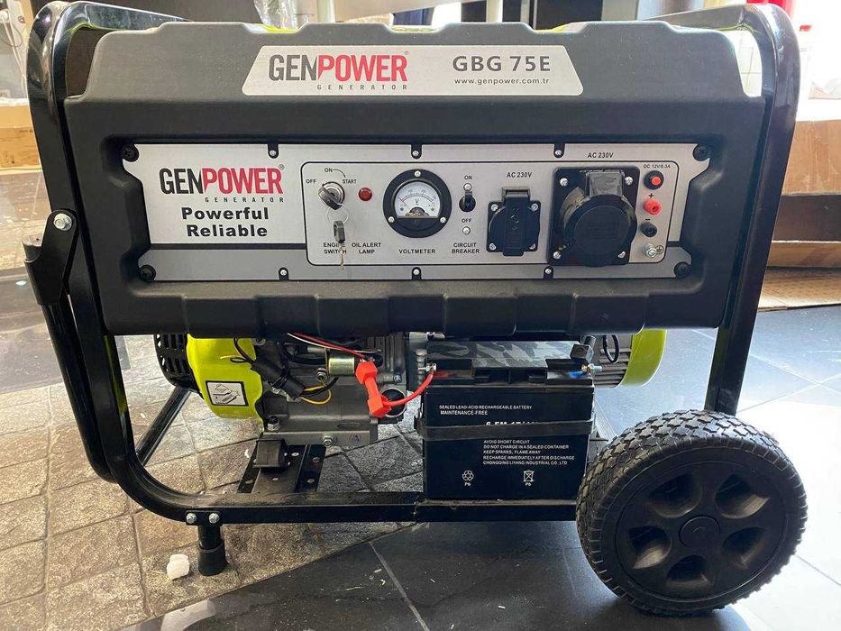 Генератор GENPOWER GBG 75E 6 кВт