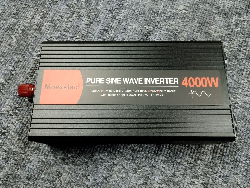 Інвертор 12в-220в Moexsiac 4000w pure sine wave