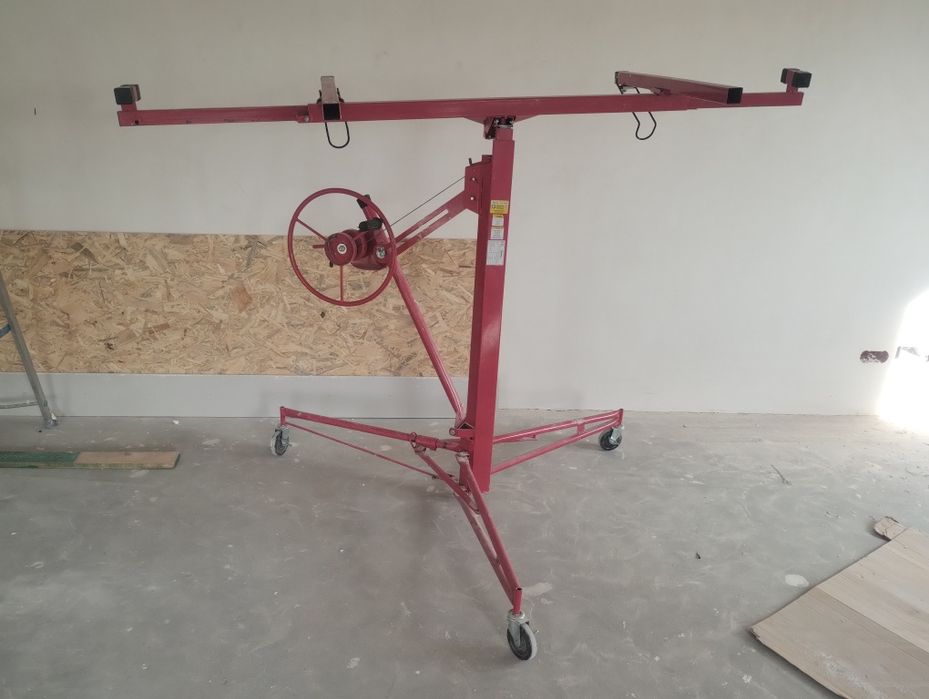 Podnośnik stojak płyt gipsowych