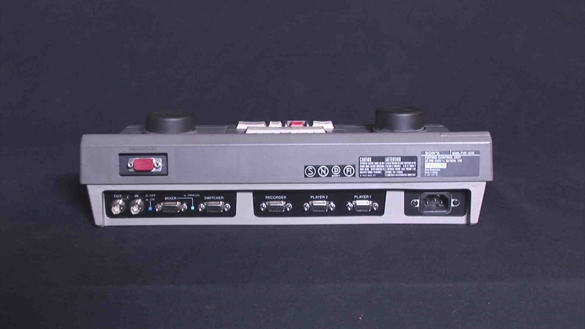 Editor Sony PVE-500 RS422