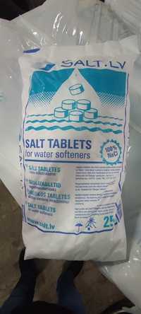 Sól tabletkowa uzdatnianie wody tabletki solne