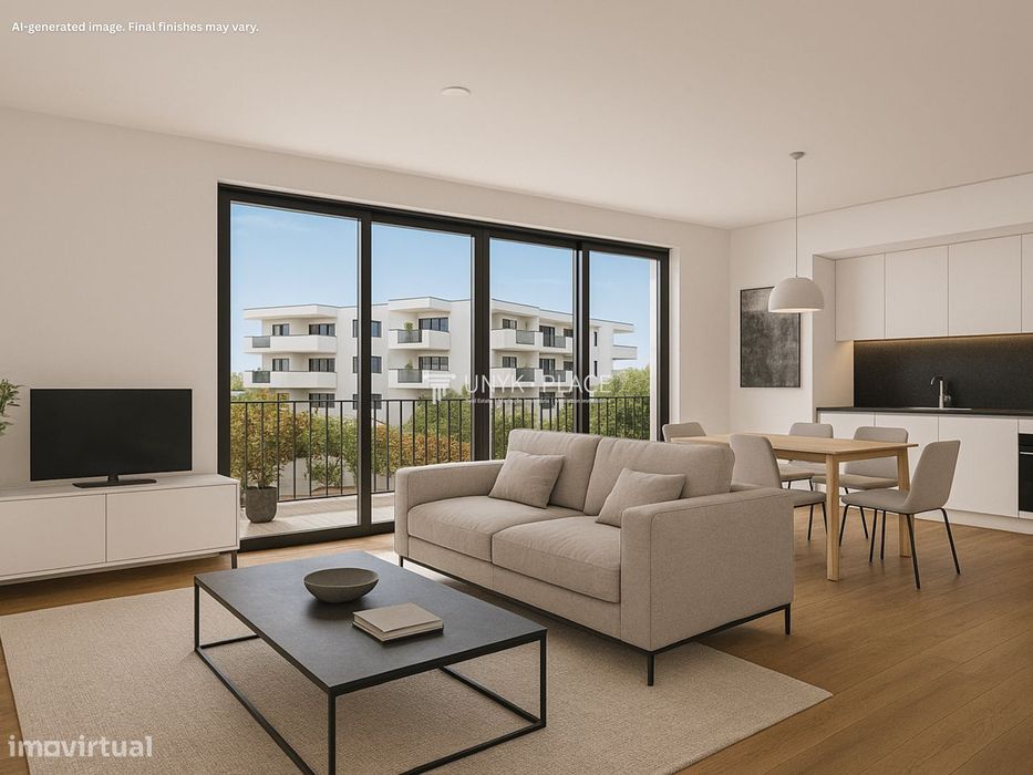 Apartamentos luminosos e modernos com estacionamento