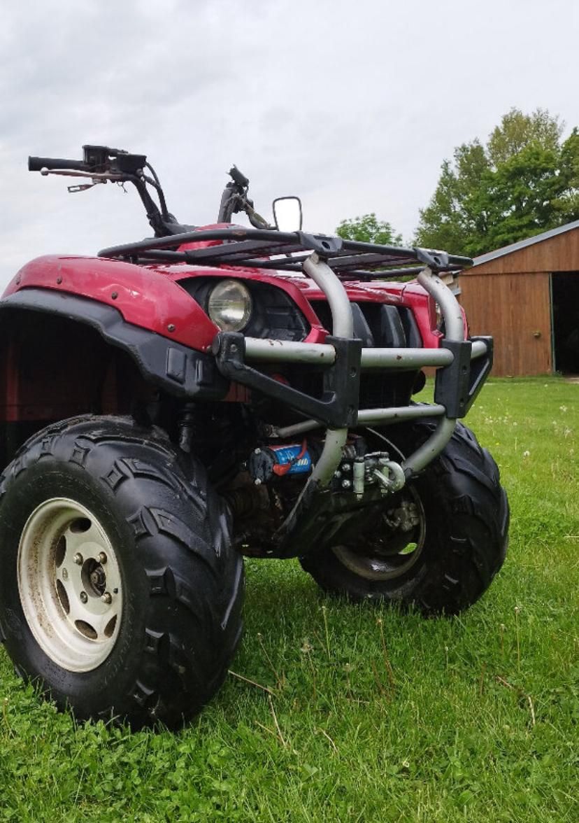 Bumper bagażnik stelaż mocowanie yamaha grizzly 660