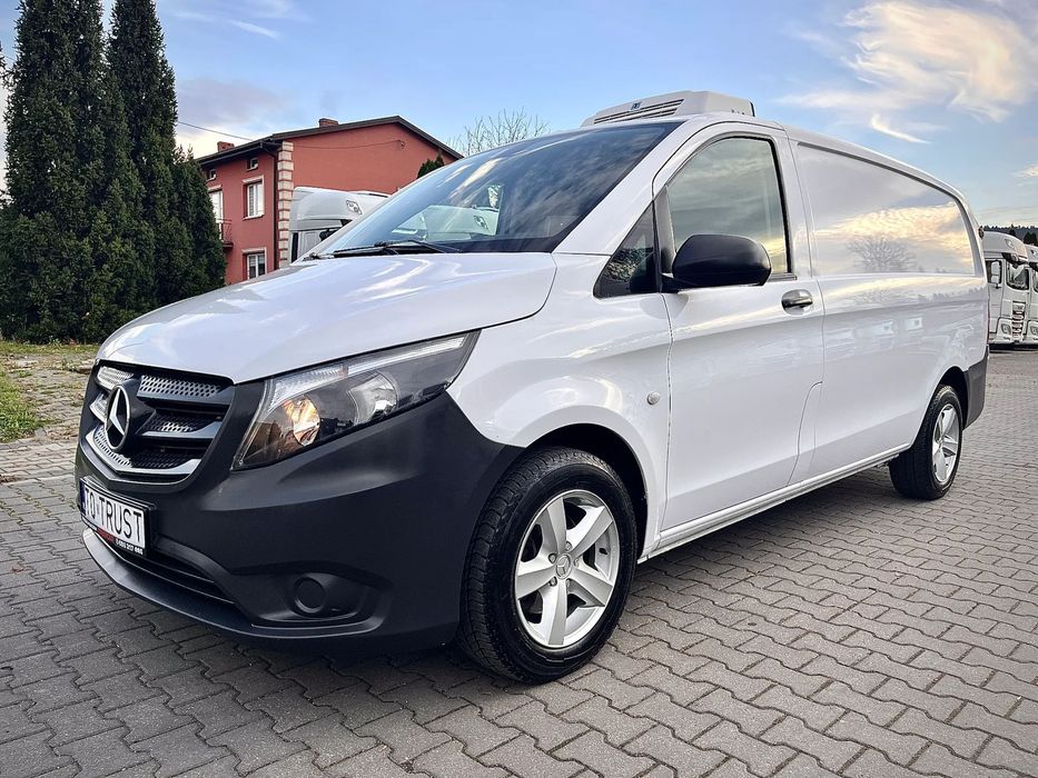 Mercedes-Benz VITO LONG CHŁODNIA / THERMO KING / SALON POLSKA / FV23%  NISKI PRZEBIEG / AUTO IZOLACJA / 230W / Alufelgi / Faktura VAT 23%