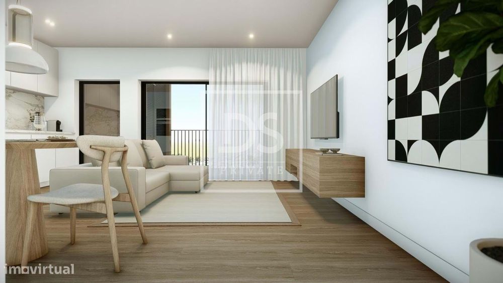 Apartamento T2 - Piso 8