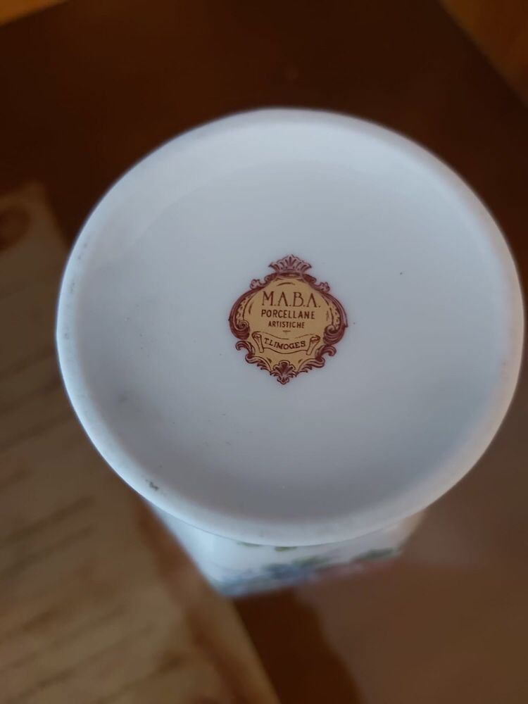 5€ Porcelana artística de decoração em loiça cerâmica de limoges