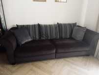 Kanapa Living Room sofa srebrno szara