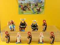 Kinder figurki ostatnie z serii : Asterix i Wikingowie + kart. 2006 r.