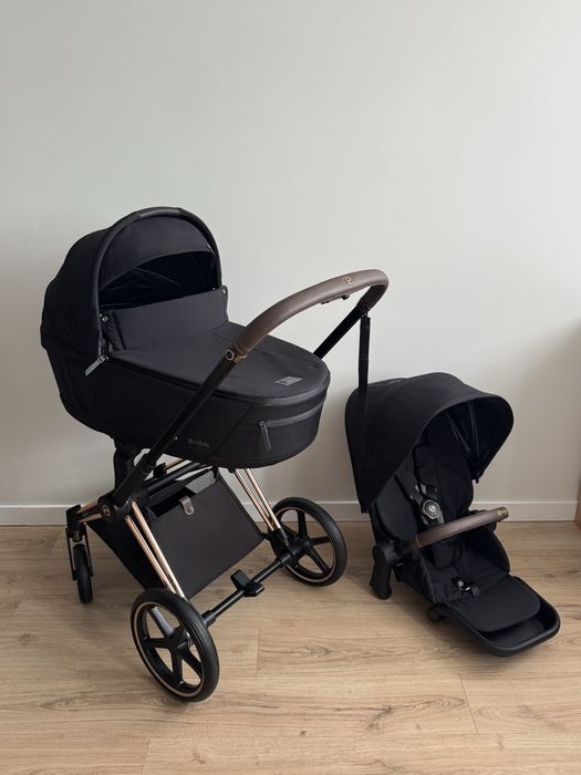 Коляска Cybex Priam 4.0 шасі Rose Gold
