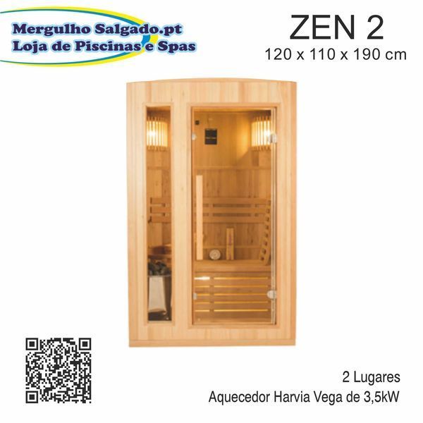 Sauna a Vapor Zen 2 valor  1.742,00€