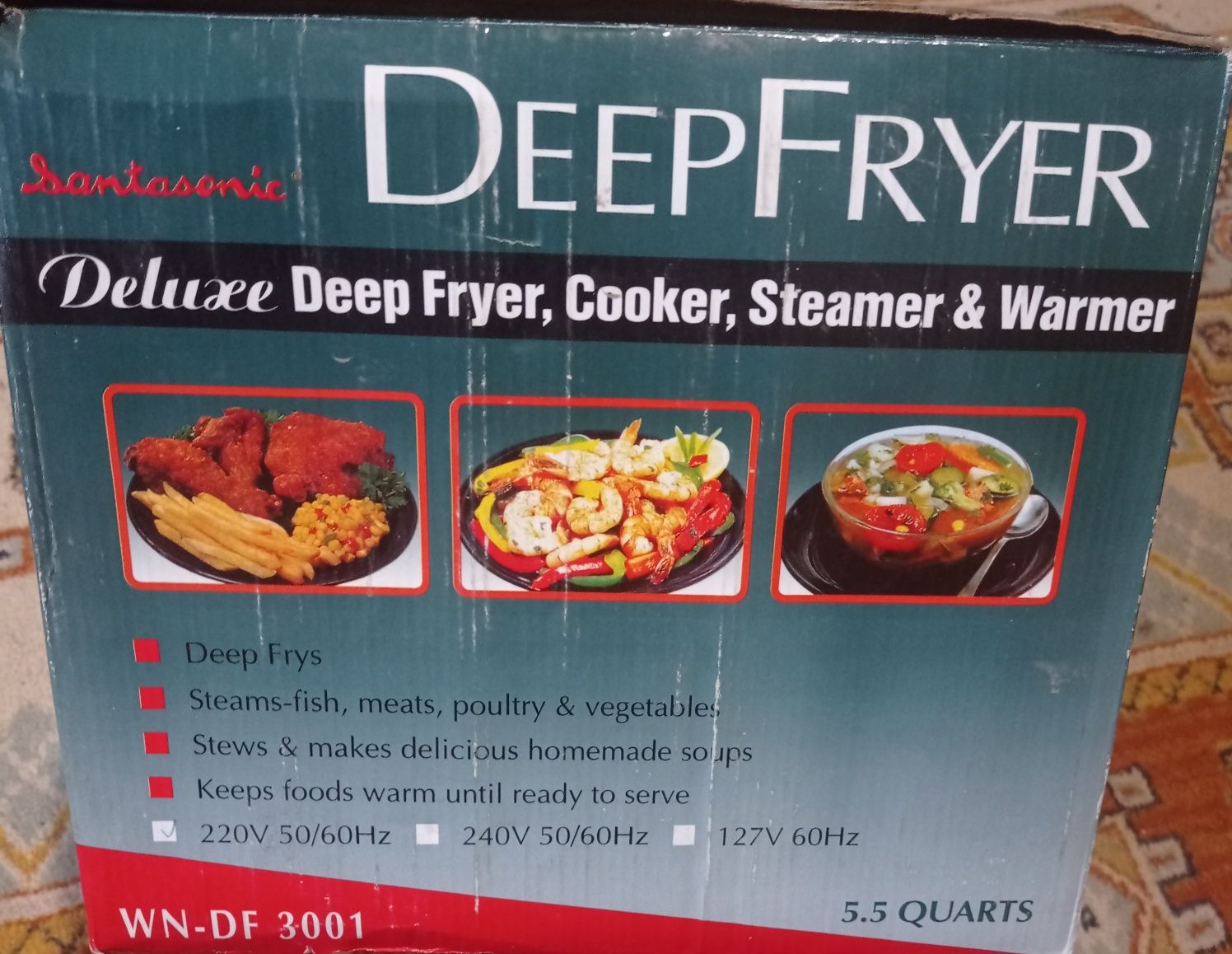 Электрофритюрница DeepFryer WN-DF 3001