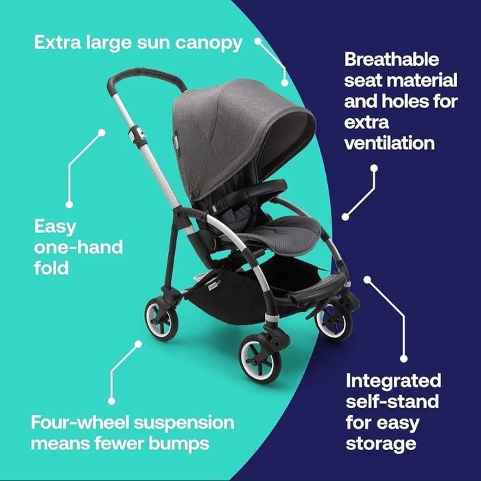 Bugaboo Bee 6 Innowacyjny Miejski Wózek Dziecięcy