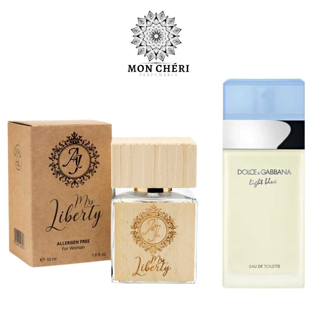 Perfumy MRS LIBERTY ECO 50ml inspirowane Dolc & Gabana Light Blue