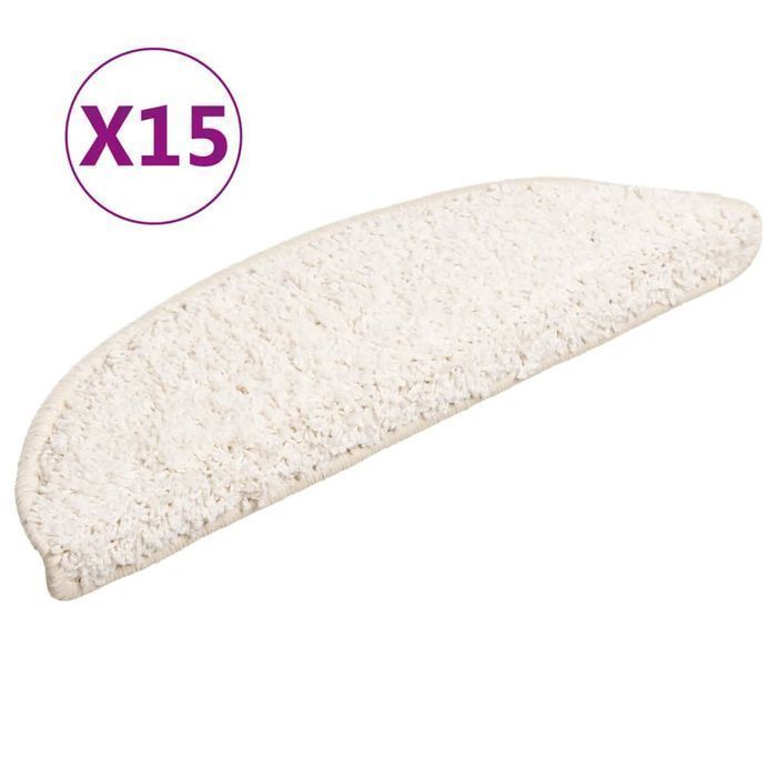 Nakładki Na Schody, 15 Szt., Białe, 56 X 17 X 3 Cm