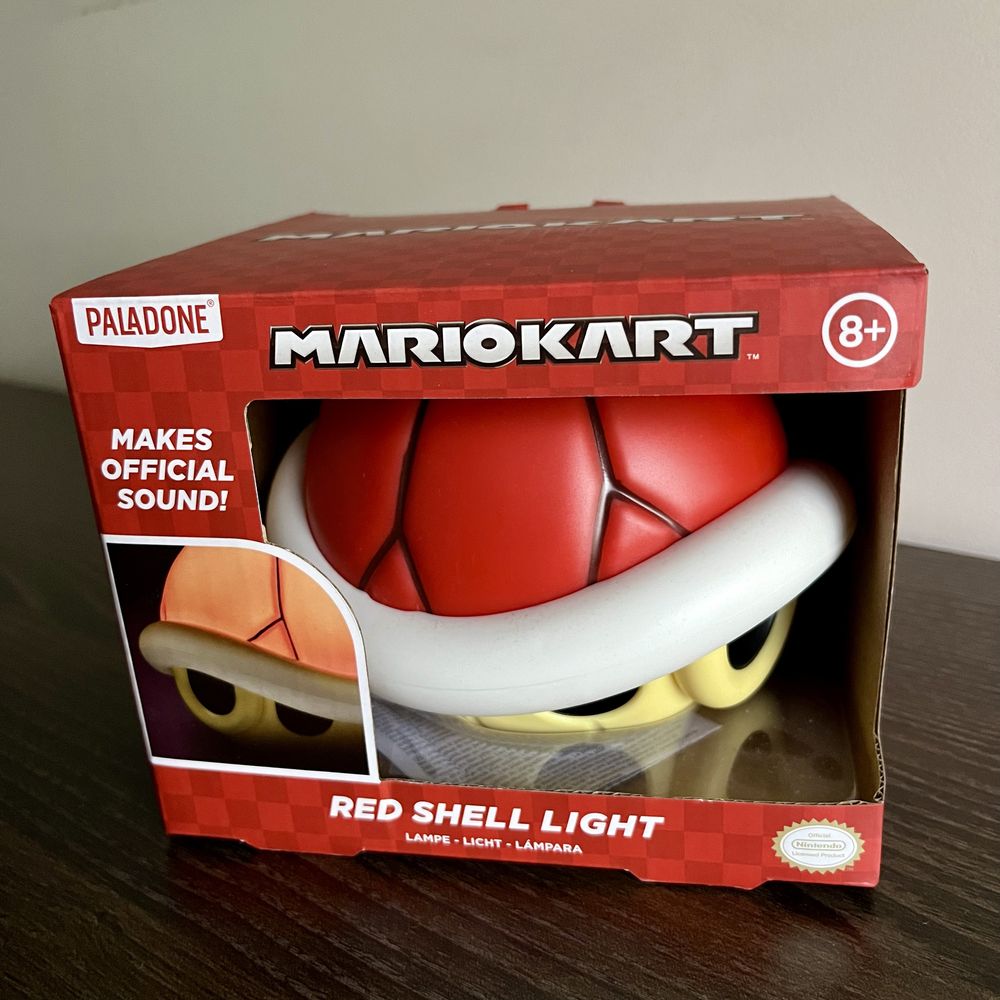 Lampka Super Mario Kart Red Shell Light with Sound - Paladon/Nintendo