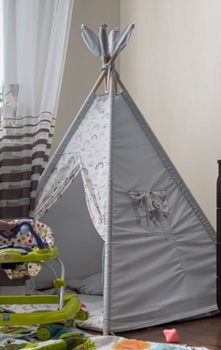 Дитячий вігвам SD Studio, текстиль + дерево, екологічний