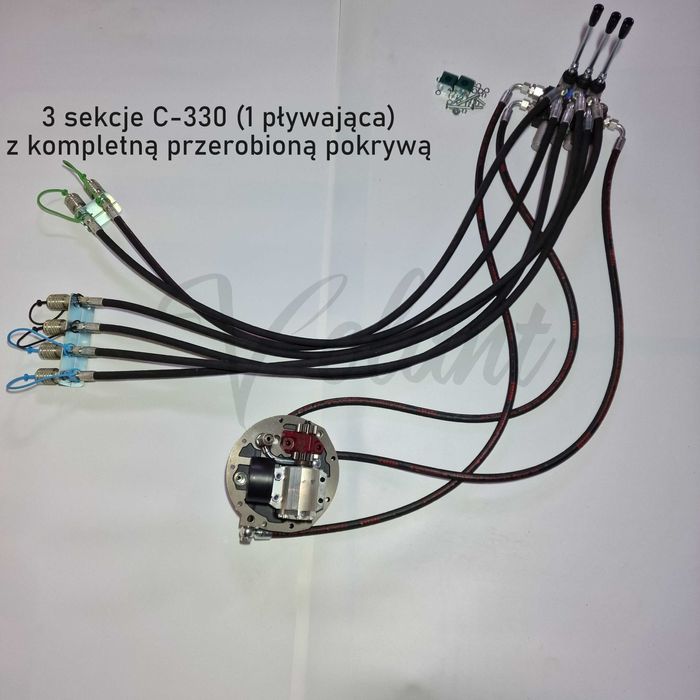 Rozdzielacz 3 Sekcyjny C-360 Zewnętrzny Hydrauliczny Od Dolnej Pokrywy