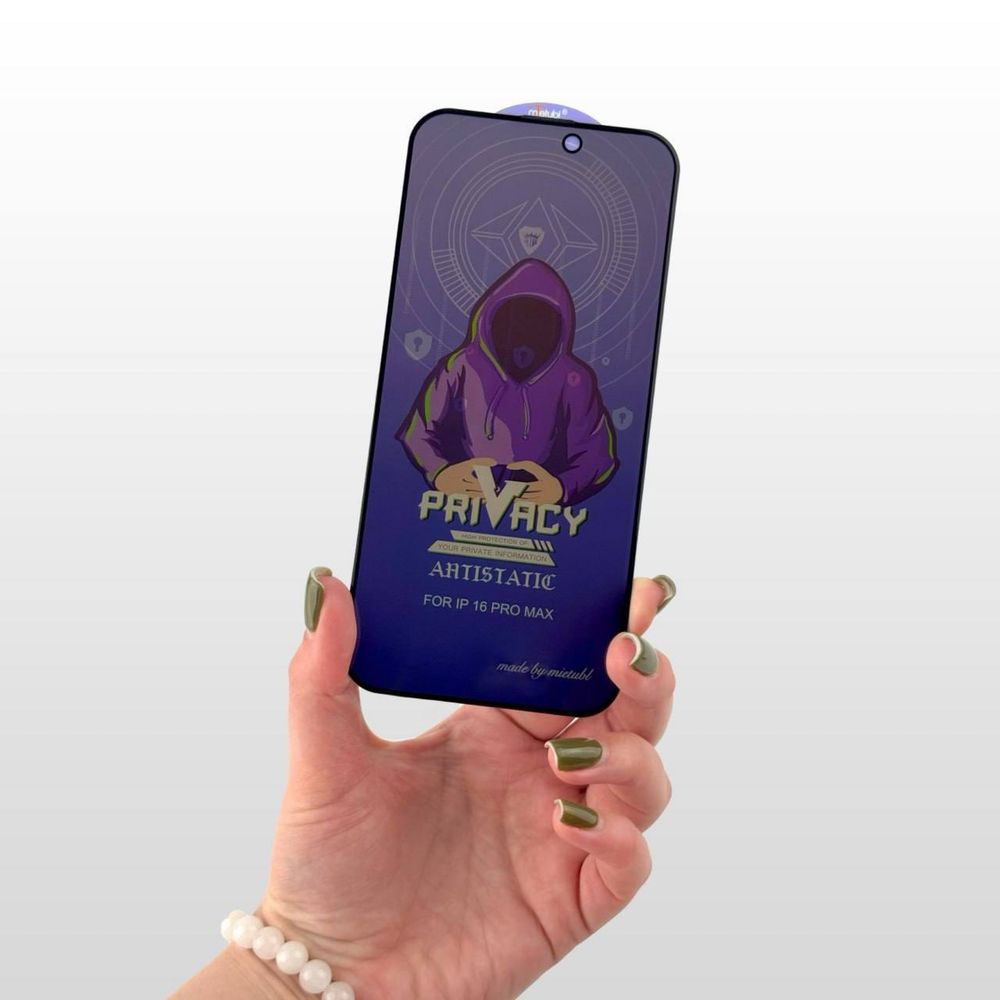 Стекло антишпион Mietubl Privacy на Samsung A56/ A36/ S24 FE и др Скло