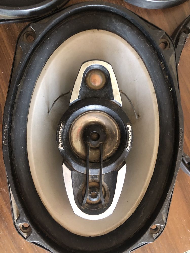 Pioneer ts6969 овали акустика в авто колонки