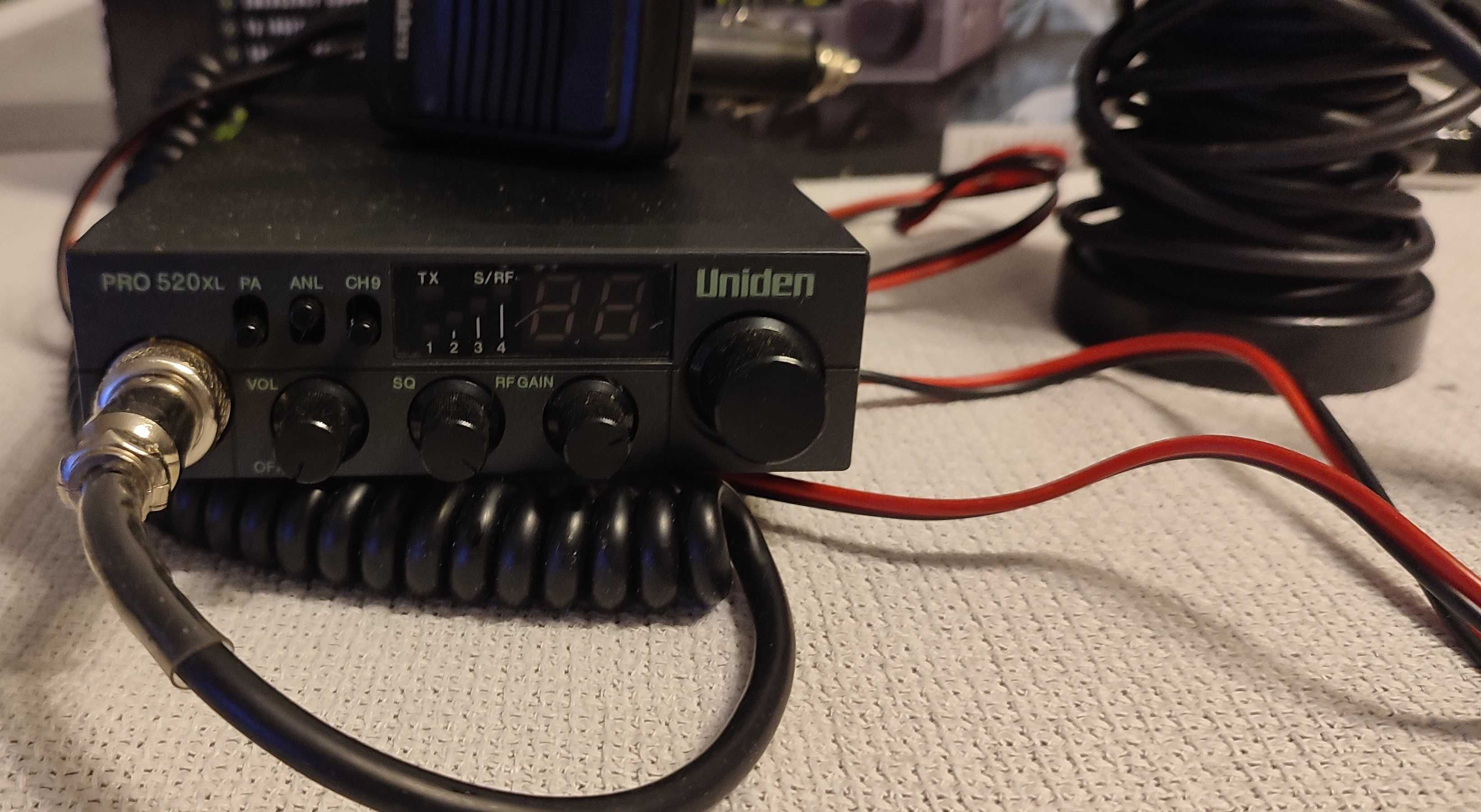 Uniden pro520xl cb radio z osprzętem