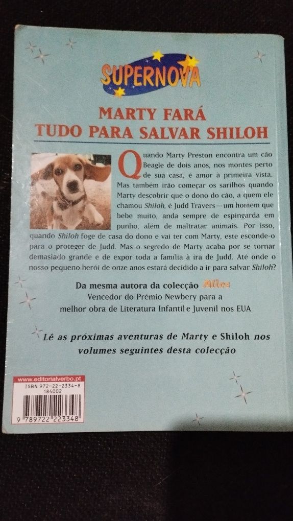 2 Livros Shiloh e o salvamento de Shiloh