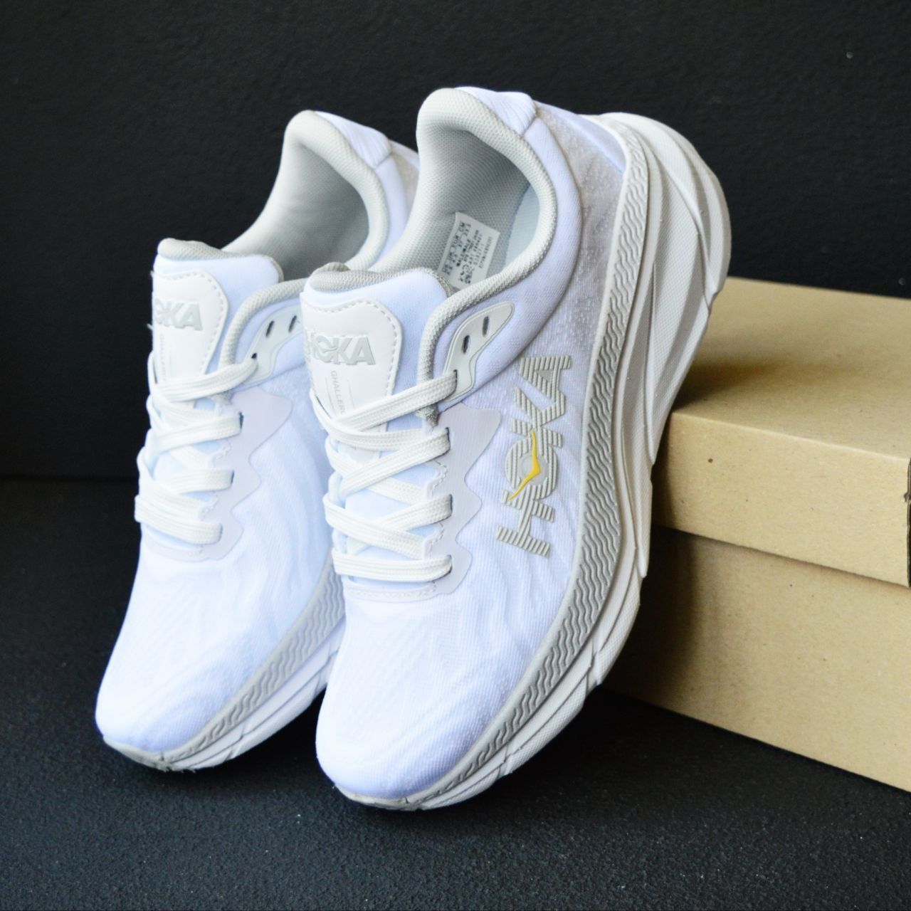 HOKA ONE ONE кросівки кеди жіночі білі літні весняні хока сітка легкі