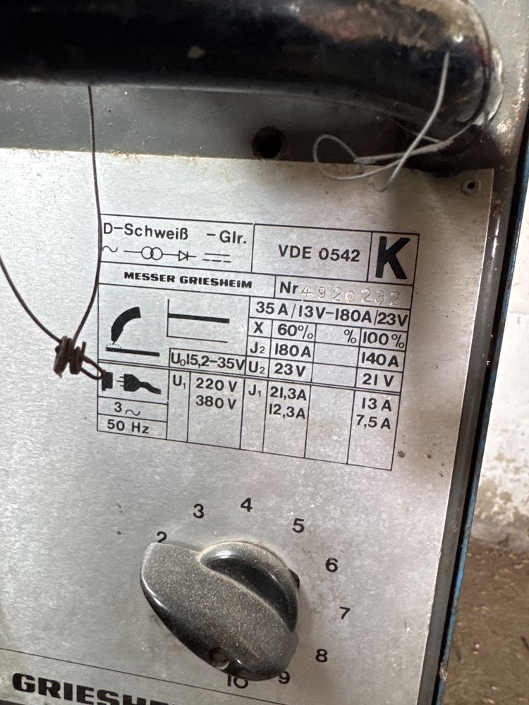 Migomat spawarka messer griesheim autoboy 2
