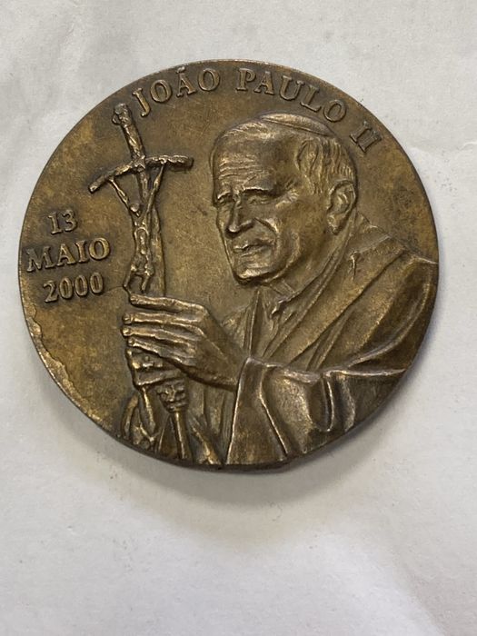 Medalha de bronze Papa João Paulo II
