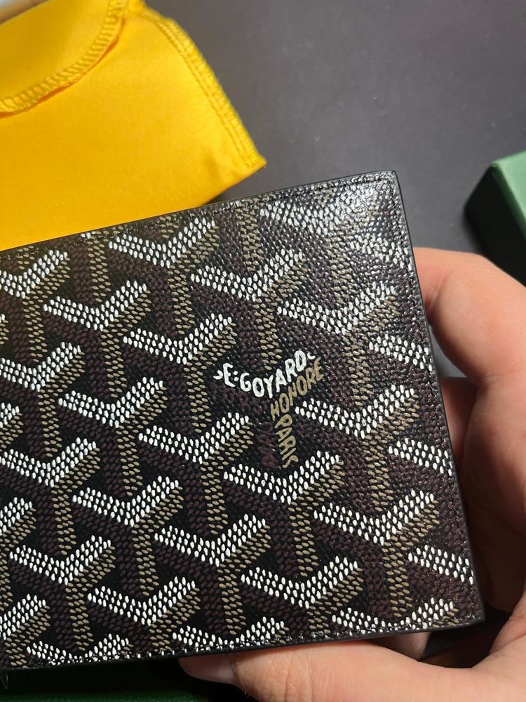 Goyard wallet black