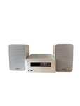 wieża stereo onkyo CR-255 biała wraz z głośnikami