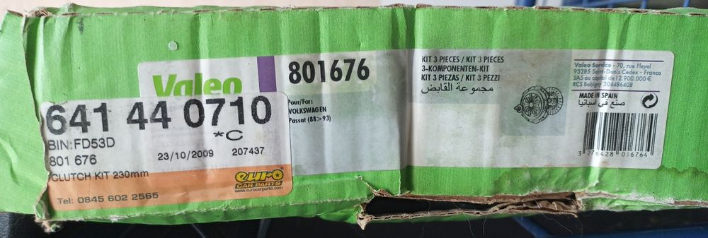 Sprzęgło Valeo do Volkswagen Passat