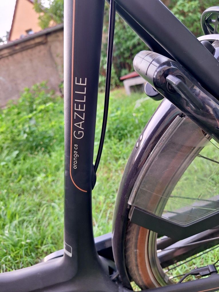 Gazelle C8 Orange 400W elektryk