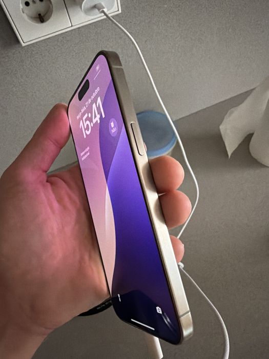 Iphone 15 pro max 256gb com caixa e fatura