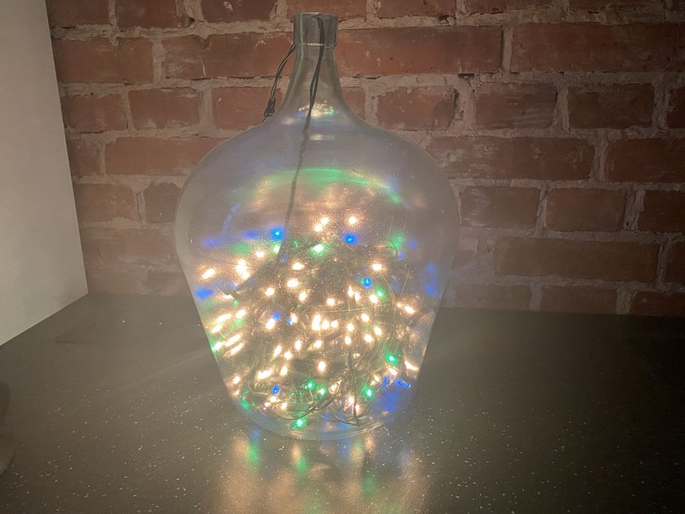 Lampa butla piękna