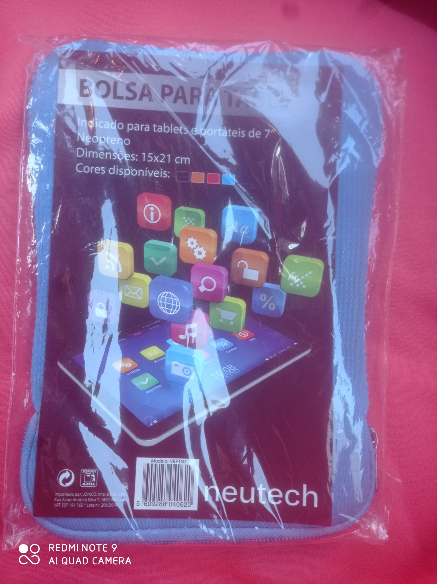 Bolsa para tablet 7" a 9"