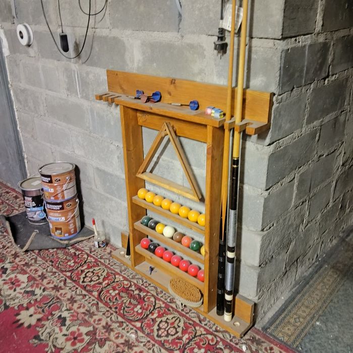 Stół do bilarda z dodatkami