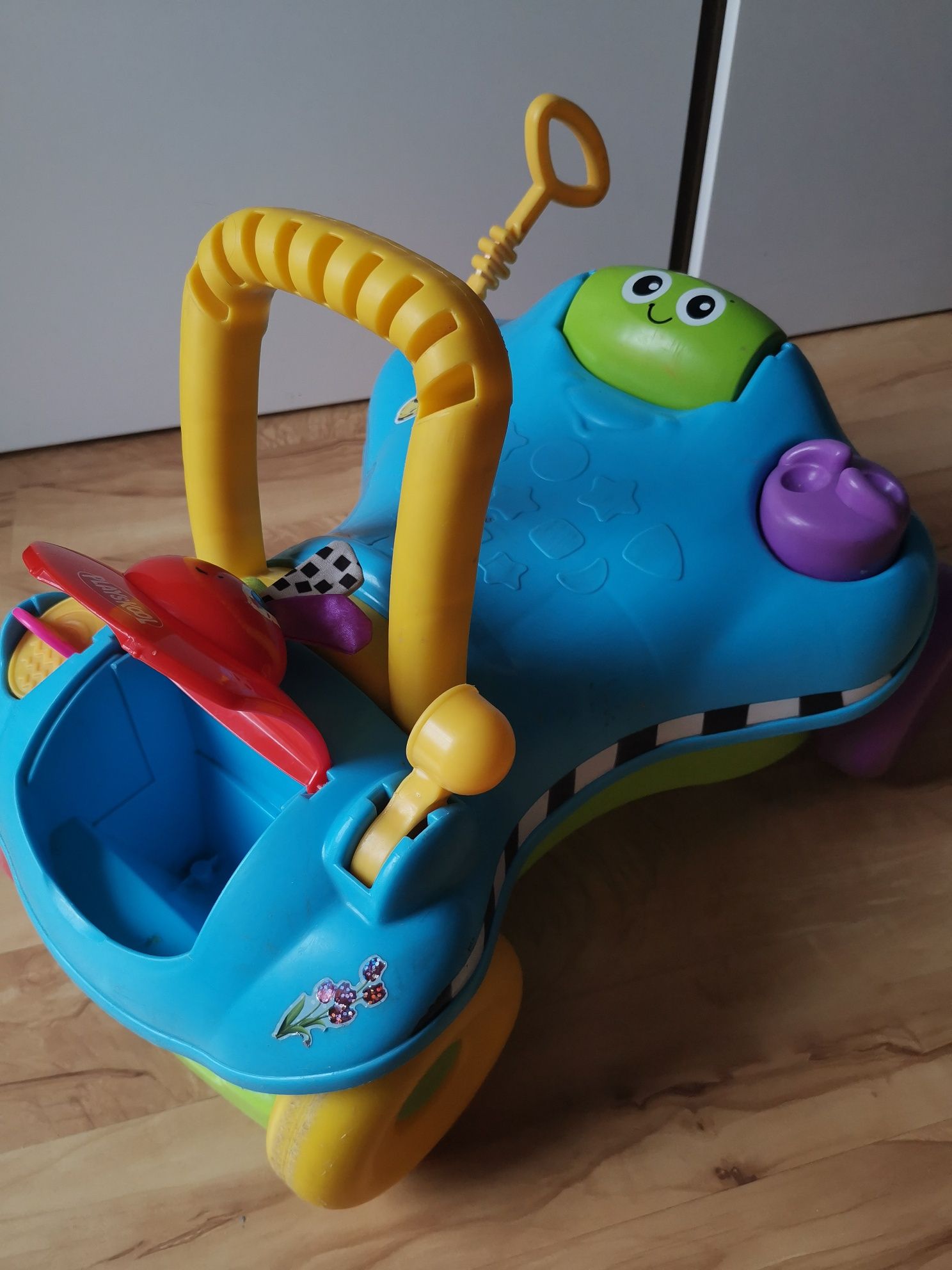 Autko jeździk pchacz PLAYSKOOL do nauki chodzenia 2 w 1